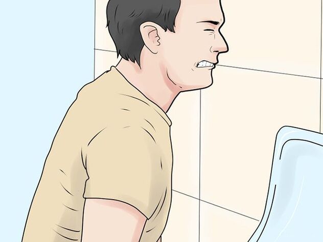 dolor al orinar debido a la prostatitis