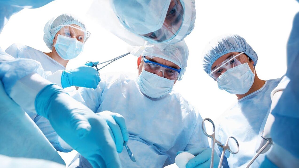 tratamiento quirúrgico de la prostatitis